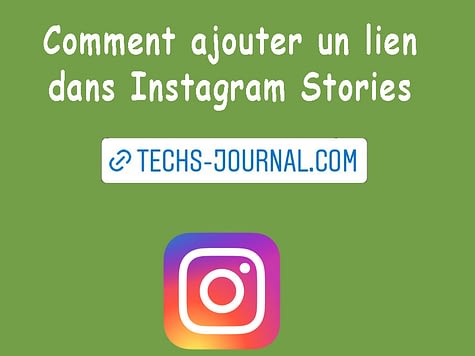 ajouter un lien sur Instagram