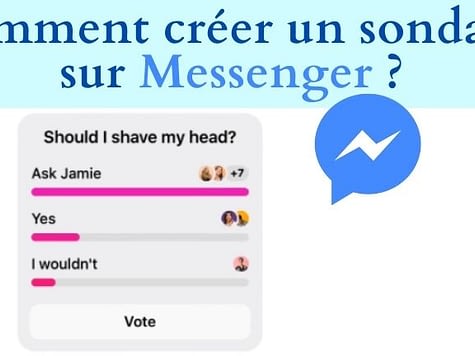 comment creer un sondage sur messenger techs journal com